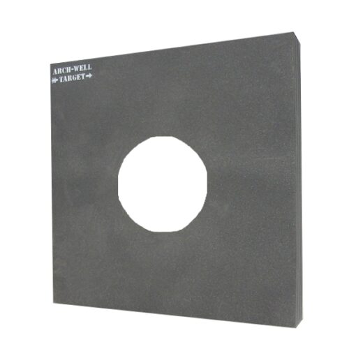 Arch-Well Target met 24cm center