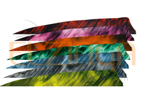 Gateway Feathers 4" Parabolic Tre Camo