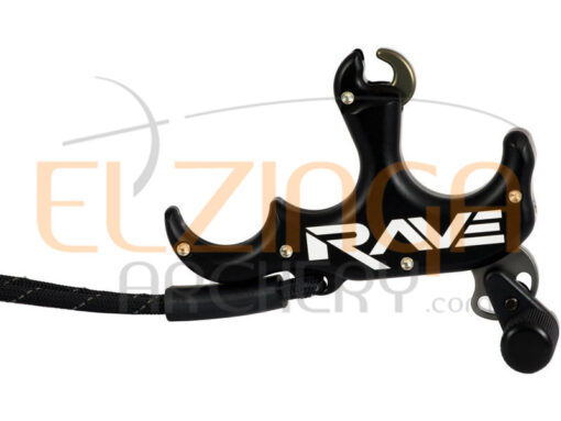 TRU Ball Release Rave 3-Finger Black
