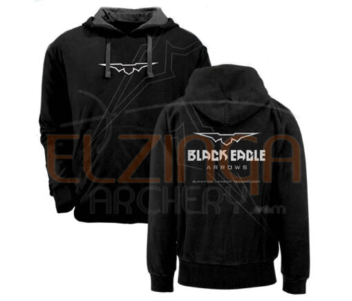 Black Eagle Hoodie Heavy Black