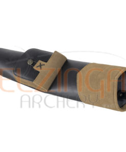 White Feather Back Quiver Earthquake Brown