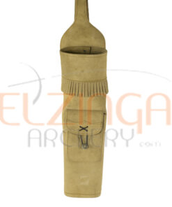 White Feather Back Quiver Water Brown