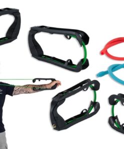 PEDAGO WARM UP TOOLS GRIP TRAINER WITH 3 ELASTIC STRENGTHS / SOFT-MED-HARD
