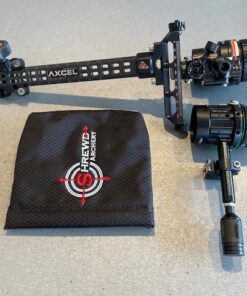 Axcel sight achieve RH Zwart 9 inch bar compound inclusief 2 shrewd scopes